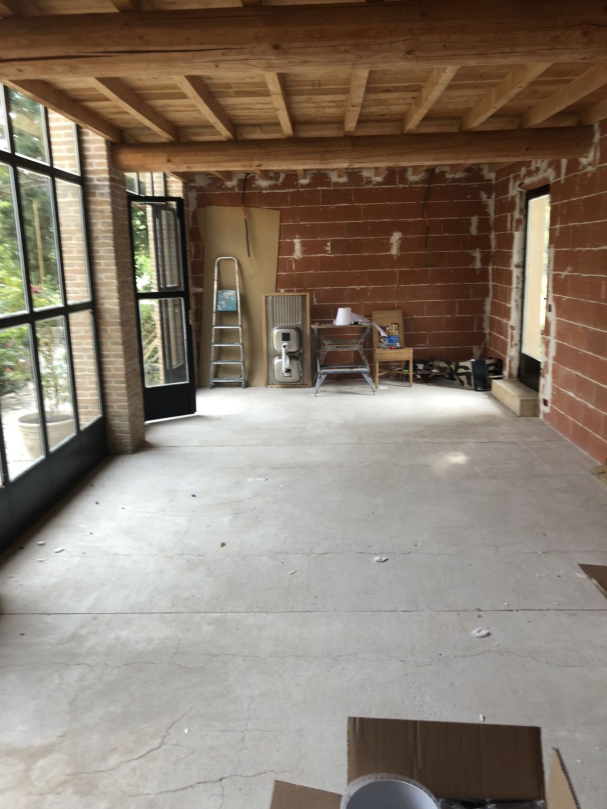 Piscine HMC — première étape du chantier