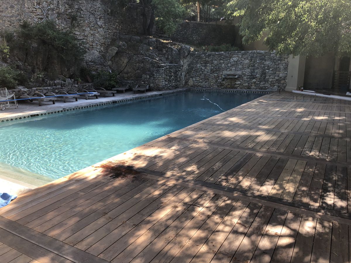 Piscine HMC — bassin en cours de réalisation